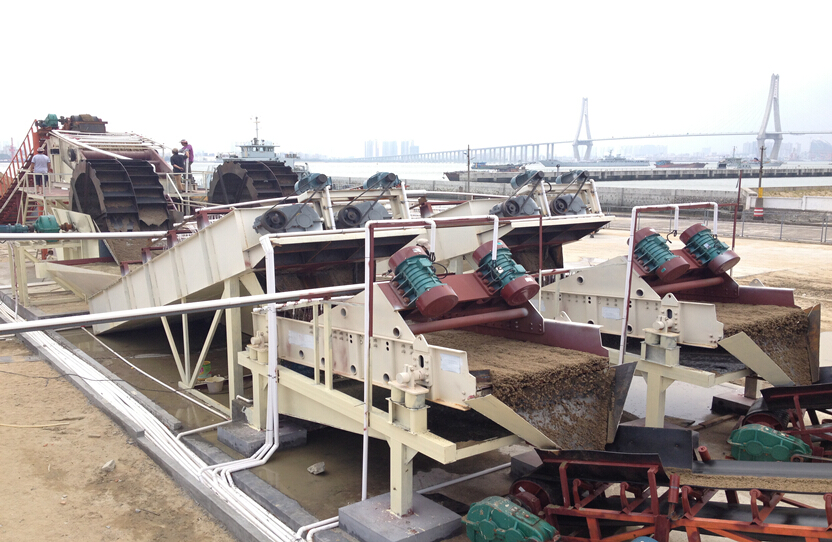 在福建省安装的海沙淡化生产线